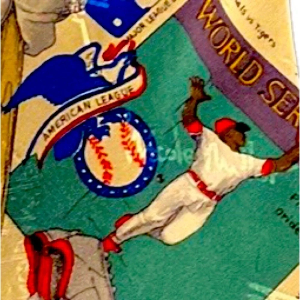 EUC Vintage Nicole Miller Silk Tie,World Series,Major League Baseball,Collectors - Picture 4 of 7